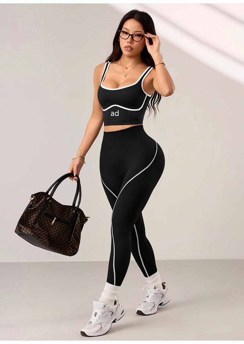 Yoga Fitness Set - 2-piece seamless yoga pants set, women's