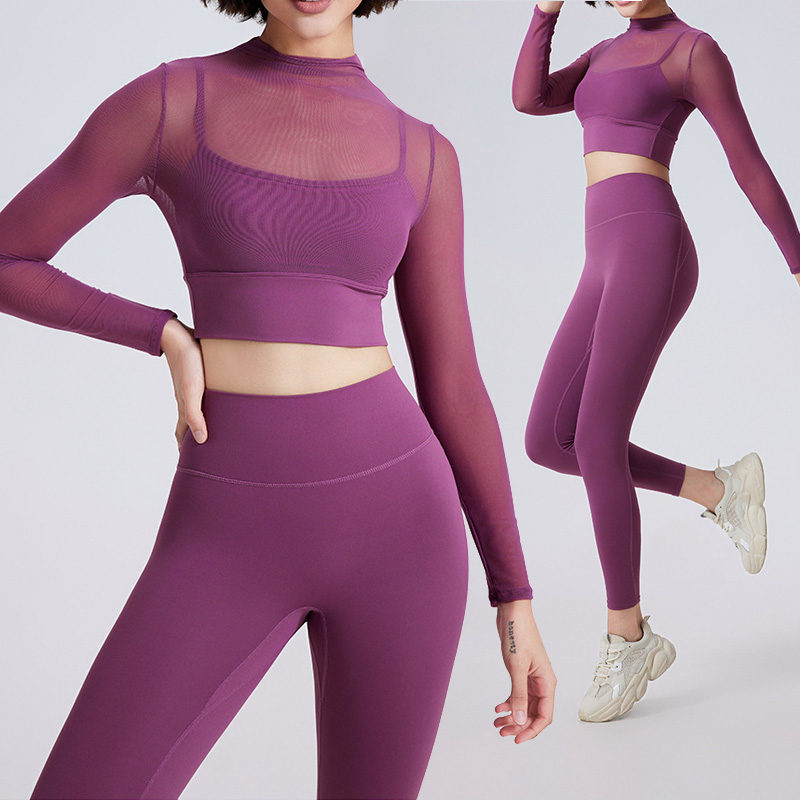 Yoga Fitness Dress - Yoga Set 2 Pieces Fitness Women