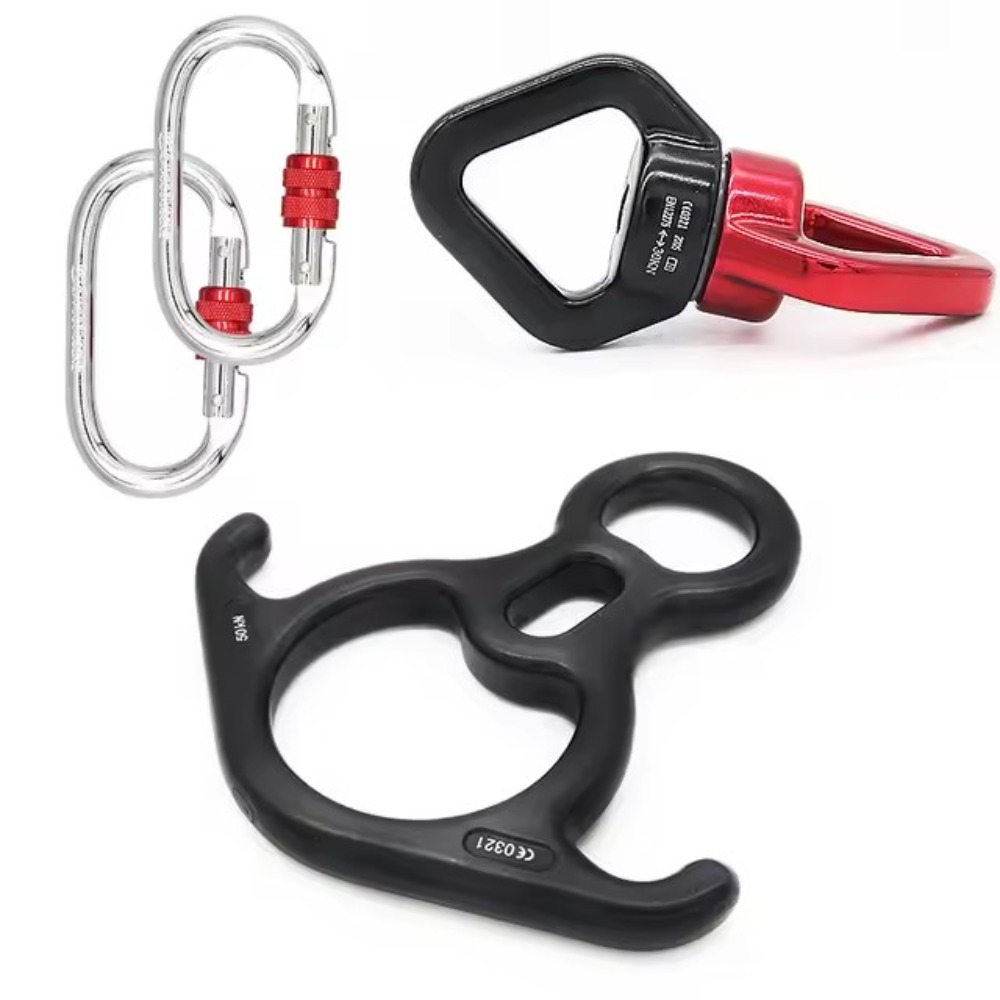 Yoga Fitness Model - Aerial Silk Yoga Hardware Kit 30kN