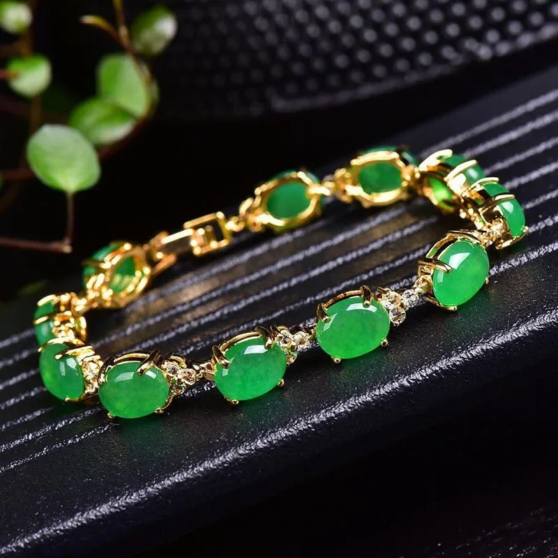 Natural Green Jade Agate LOVE  - Yoga & Fitness Center 评论和价格