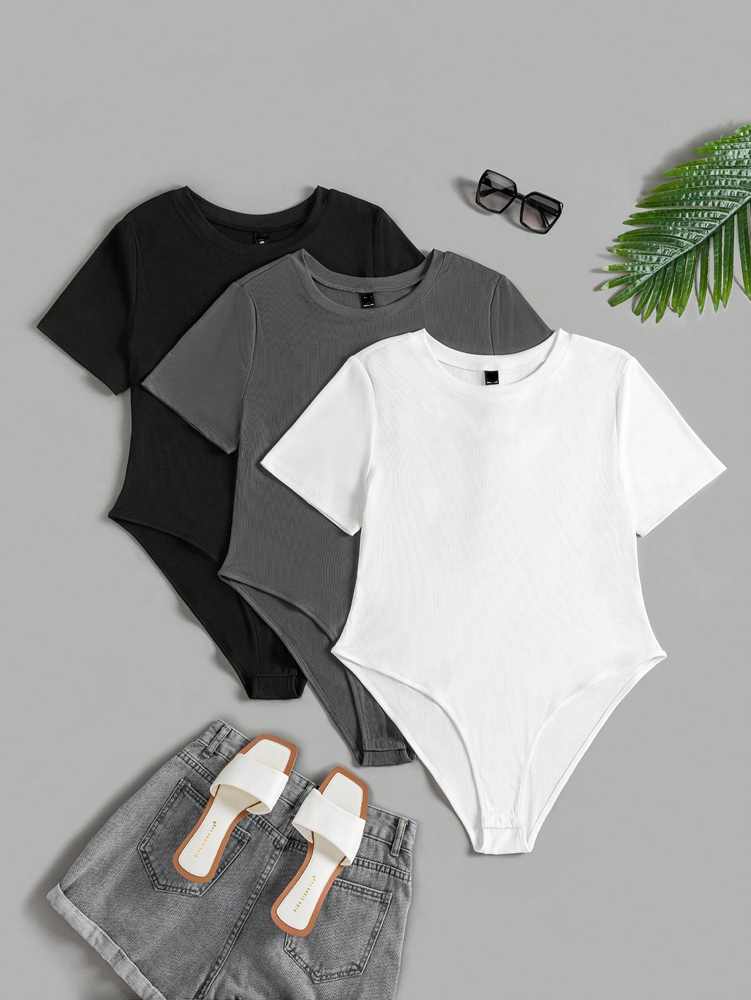 Plus Size Women's Round Neck S - Yoga Fitness Wear 评论和价格