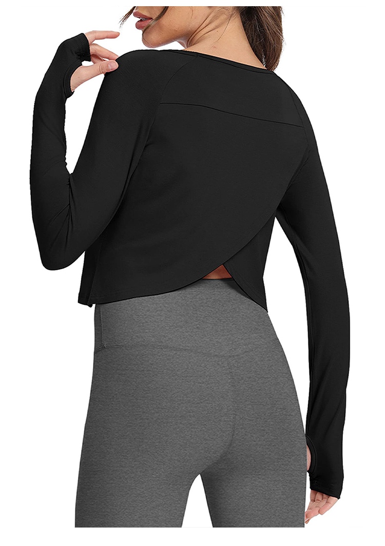 Women's Long Sleeve Yoga vest  - Yoga & Fitness Center 评论和价格