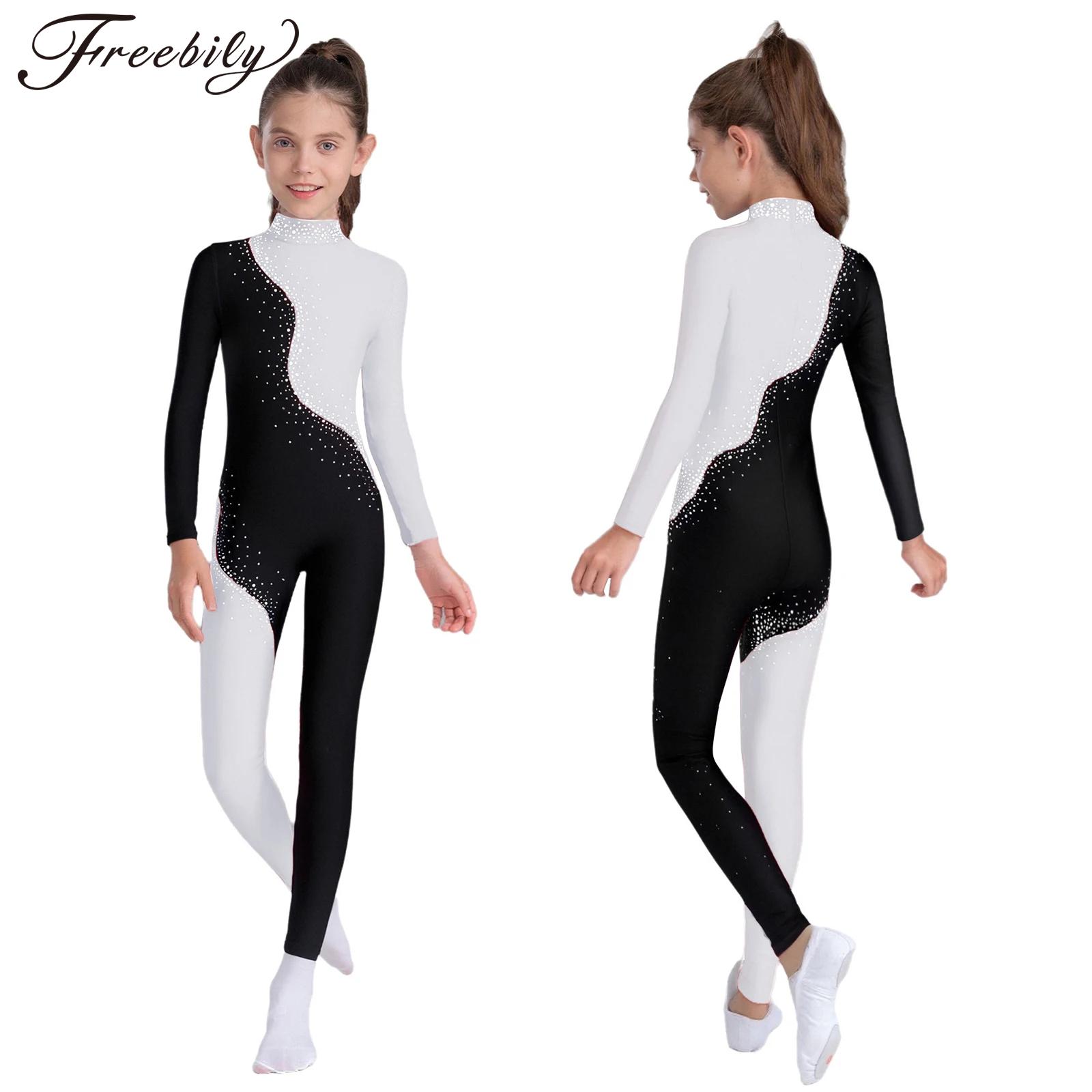 Kids Girls Shiny Rhinestones R - Yoga Fitness Model 评论和价格