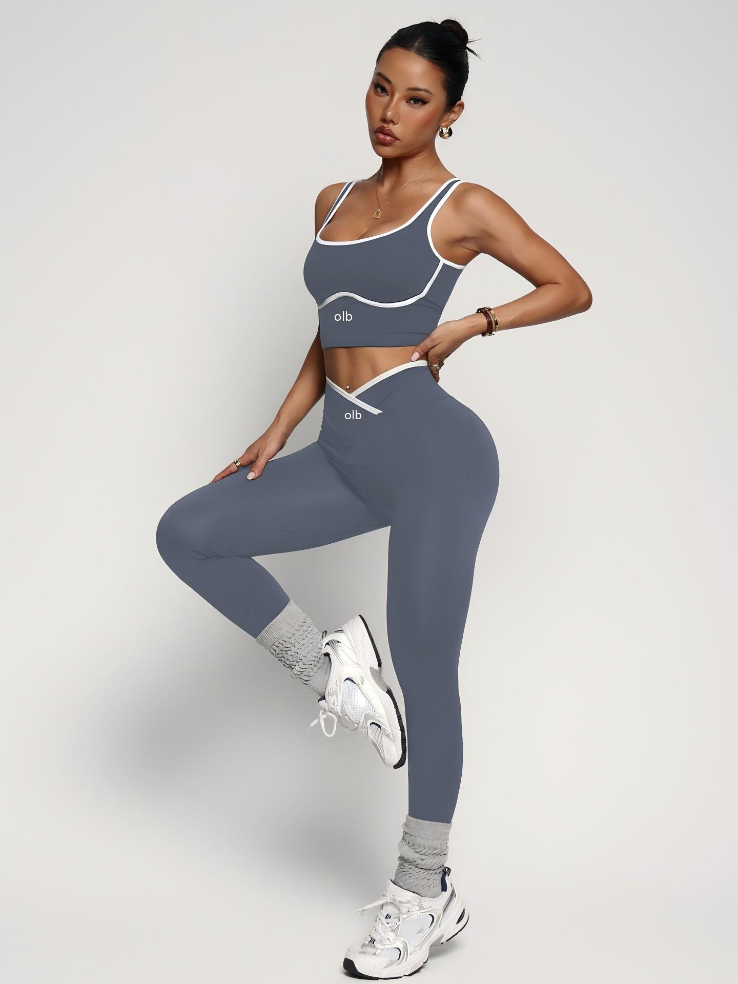 2-piece new sports bra vest pa - Yoga Fitness Set 评论和价格