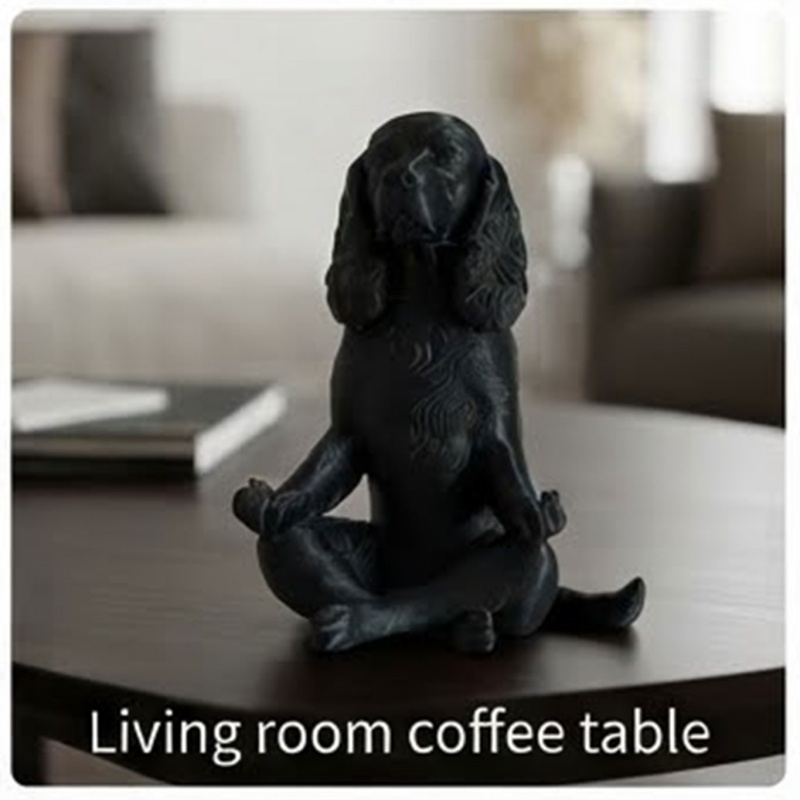 Newest 3D Printed Black Medita - Yoga Fitness Model 评论和价格
