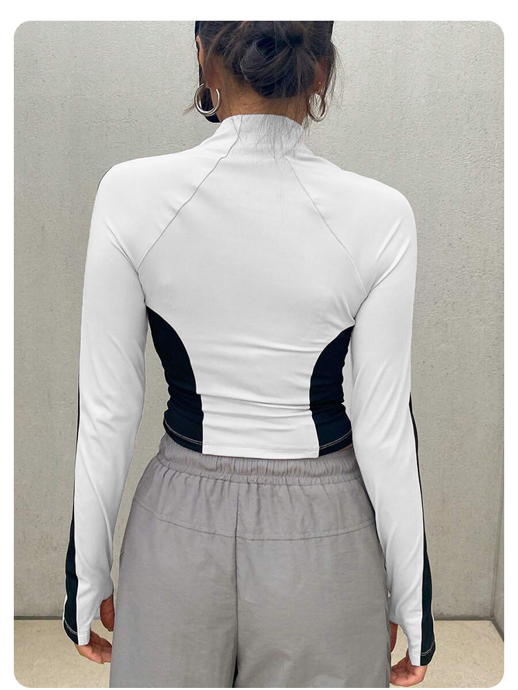 Yoga Clothes Stand Up Collar J - Yoga & Fitness Center 评论和价格