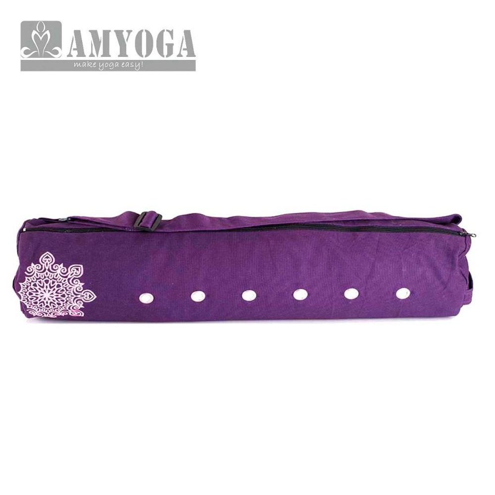 Canvas Yoga Mat Bag Single Sho - Yoga Of Fitness 评论和价格