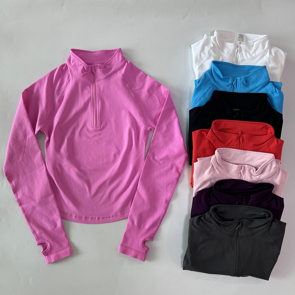 No Logo Yoga Jacket With Half  - Yoga & Fitness Center 评论和价格