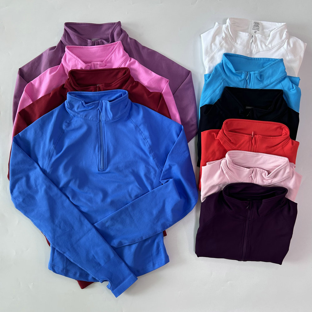 No Logo Yoga Jacket With Half  - Yoga & Fitness Center 评论和价格