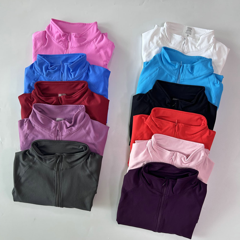 No Logo Yoga Jacket With Half  - Yoga & Fitness Center 评论和价格
