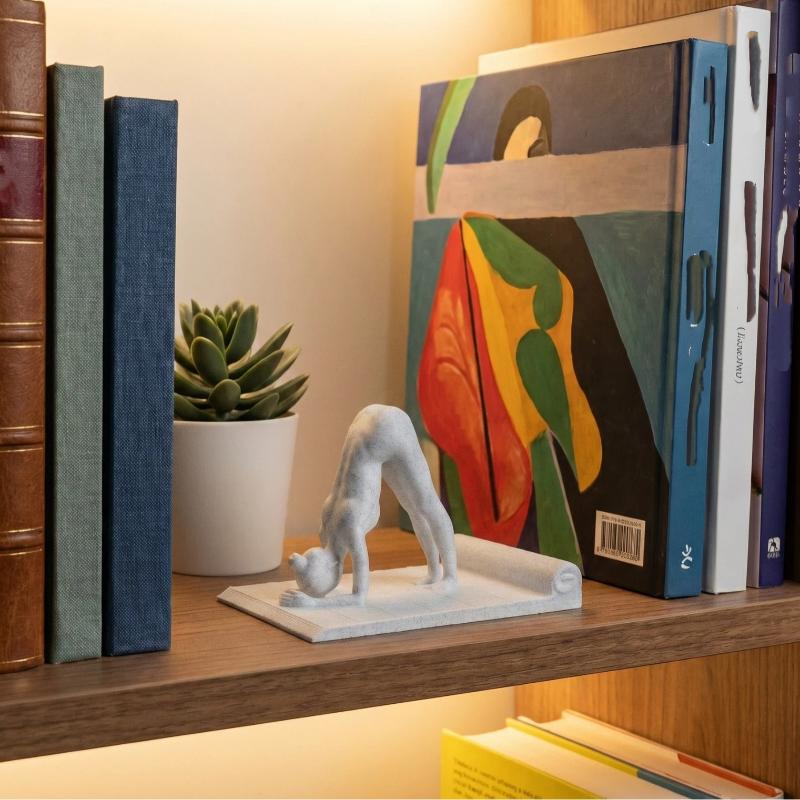 3D Printed Yoga Girl Phone Sta - Yoga Fitness Model 评论和价格