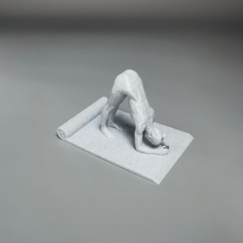 3D Printed Yoga Girl Phone Sta - Yoga Fitness Model 评论和价格